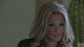 Jessica Drake, Kaylani Lei, Kirsten Price, Tory Lane, Alektra Blue, Briana Blair, Chanel Preston, Kayme Kai, Misty Stone get fucked near the pool Thumbnail