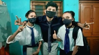 Desi indian school friends preeti and ishu hardcore threesome with boyfriend bbc fucking hindi audio Thumbnail