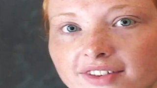 Busty redhead vixen vogel takes double penetration loves jizz Thumbnail