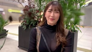 POV with a selfish Asian with beautiful breast Thumbnail