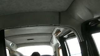 Busty tattooed babe gets fucked for a free taxi fare Thumbnail