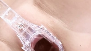 Huge masturbator and horny blondie Thumbnail