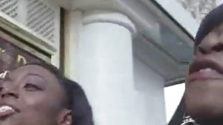 Partying with 3 ebony babes Thumbnail