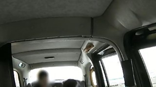 Busty babe deepthroats and pussy fucked for a free fare Thumbnail