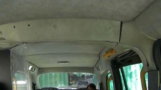 Pretty amateur passenger sucks and banged to off her fare Thumbnail