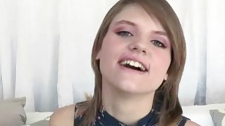Scarlett gets her pussy pounded hardcore Thumbnail